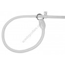 Ace Super SOFT Best Rolled Slip Leather Lead - White.